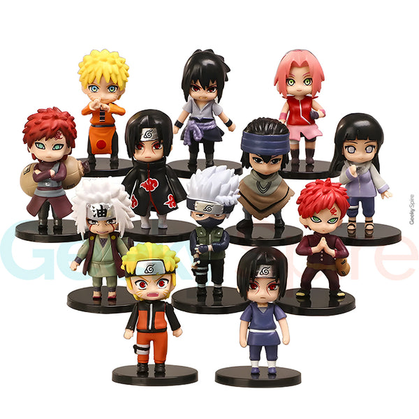 Anime Naruto Model Figures Set