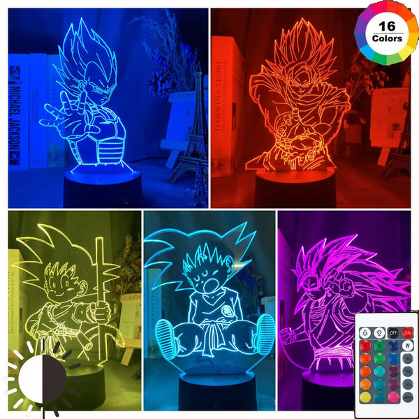 Dragon Ball Z 3D Night Light LED